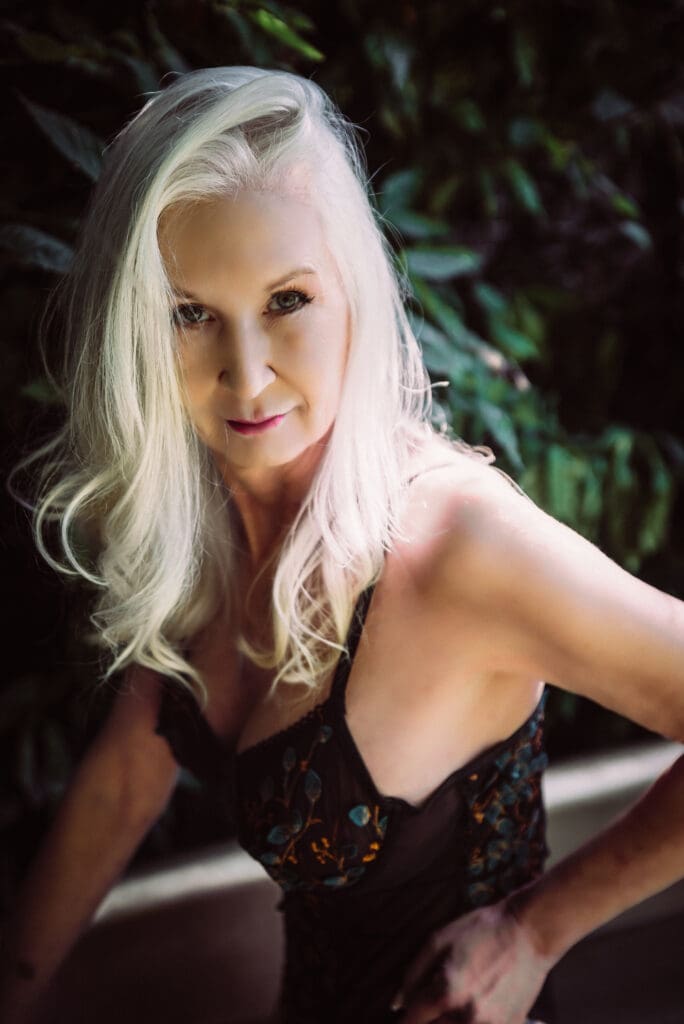 bare elegance Boudoir portrait of a woman in soft lighting celebrating confidence and self-love chapin sc